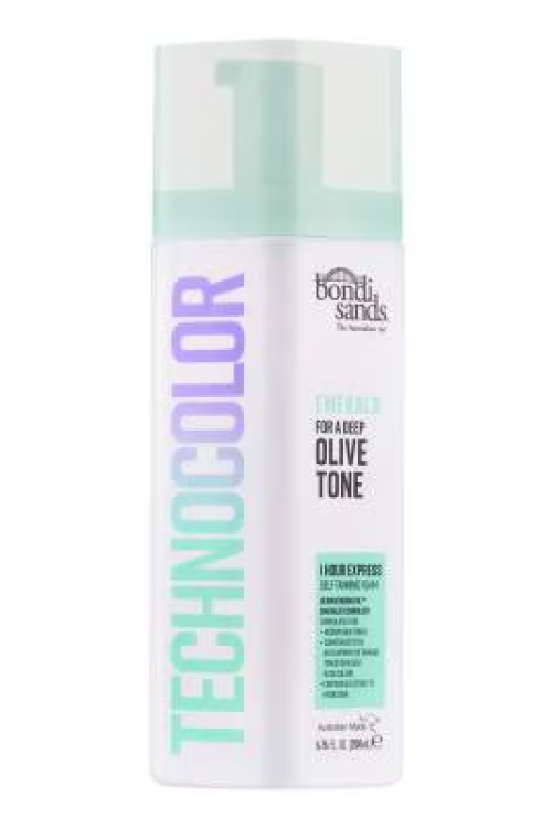 BONDI SANDS Technocolor 1 Hour Express Self Tanning Foam Emerald 200ml