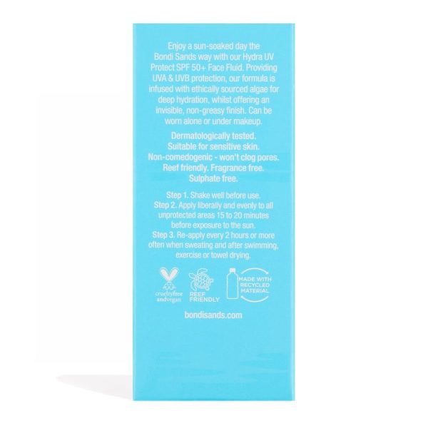 Bondi Sands Hydra SPF50+ Face Fluid 40ml - Image 3