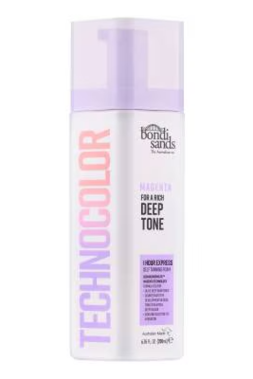 BONDI SANDS Technocolor 1 Hour Express Self Tanning Foam Magenta 200ml