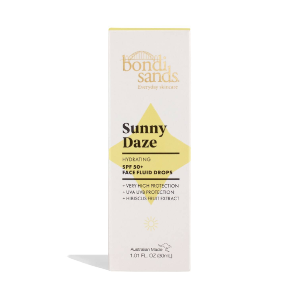 BONDI SANDS Sunny Daze Hydrating SPF 50+ Face Fluid Drops 30ml - Image 2