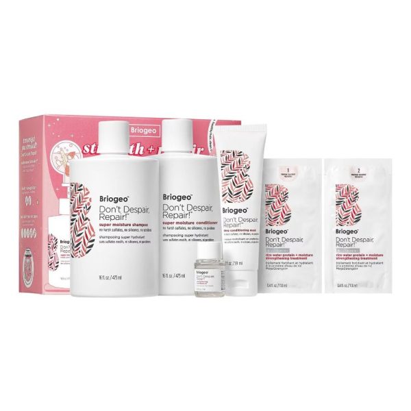 Briogeo Don't Despair, Repair!™ Strength + Repair Solutions Value Set for Dry + Damaged Hair