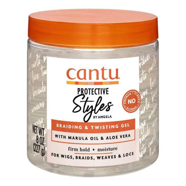 CANTU Protective Styles Braiding & Twisting Gel 227g