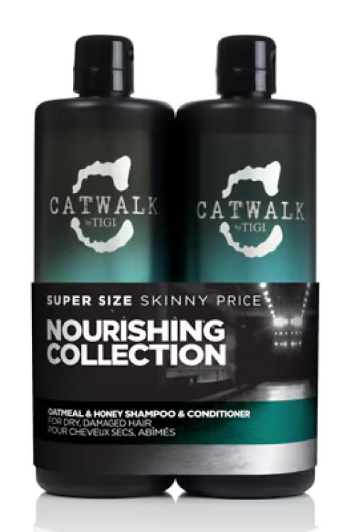 Catwalk by Tigi Oatmeal & Honey Nourish Shampoo and Conditioner 2x750ml