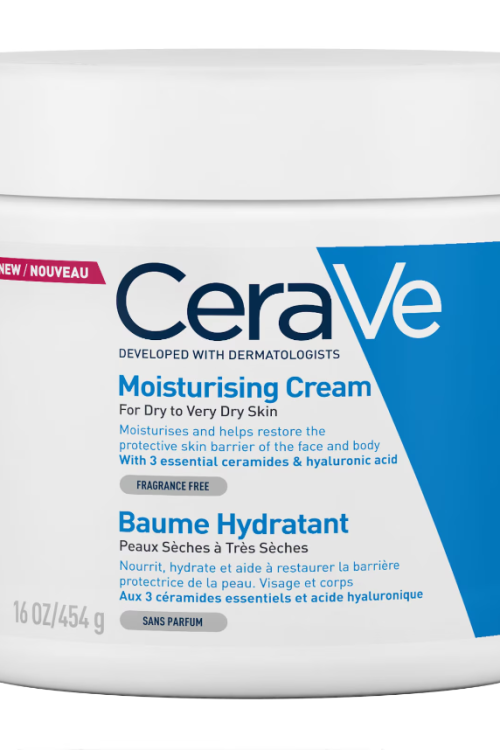 CeraVe Moisturising Cream Pot with Ceramides for Dry to Very Dry Skin 454g