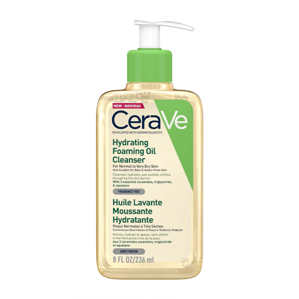 CeraVe Hydrating Foaming Oil Cleanser 236ml