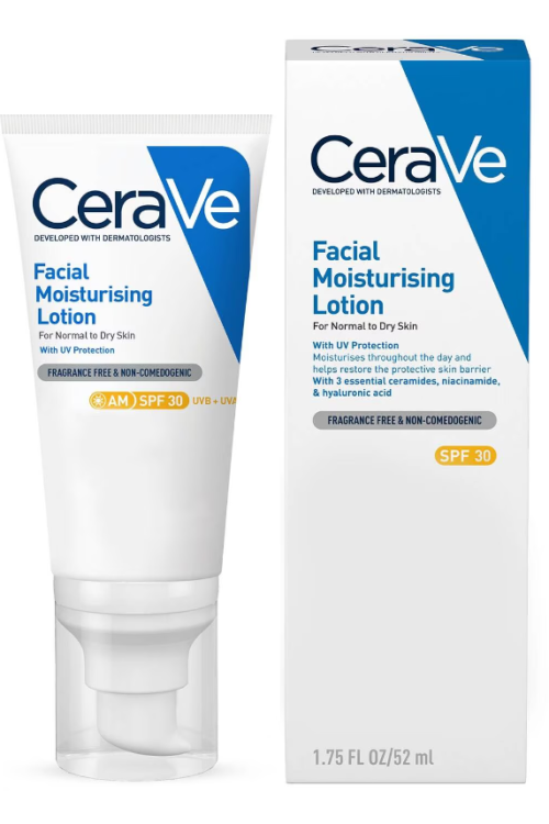 CERAVE AM Facial Moisturising Lotion SPF30 52ml