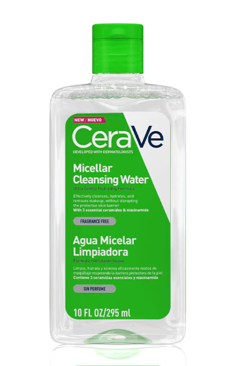 CeraVe Micellar Cleansing Water with Niacinamide for All Skin Types 295ml