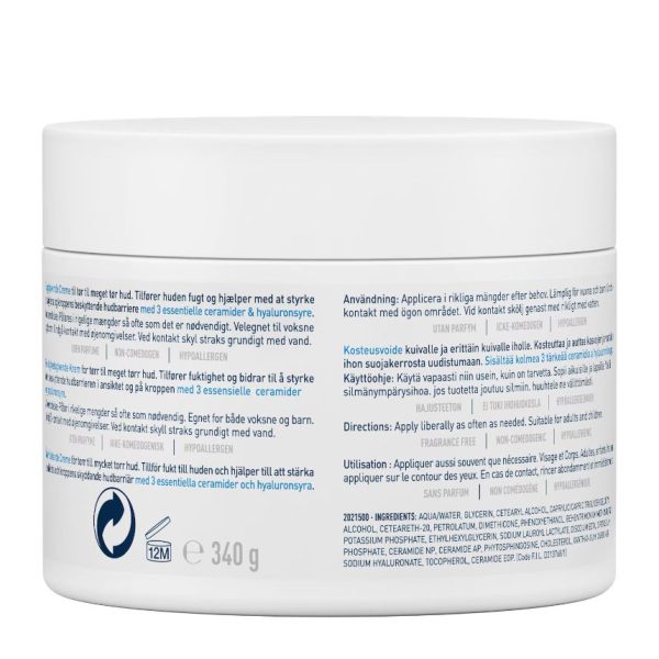 CeraVe Moisturising Cream 340g - Image 4