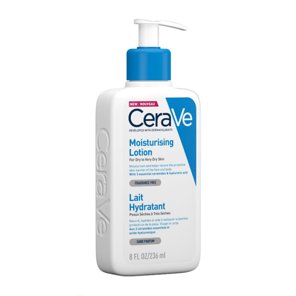 CeraVe Moisturising Lotion with Ceramides for Dry to Very Dry Skin 236ml - Image 4