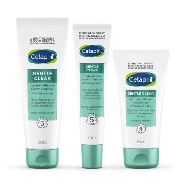 CETAPHIL Gentle Clear Blemish Control 3-Step Routine Kit - Image 2