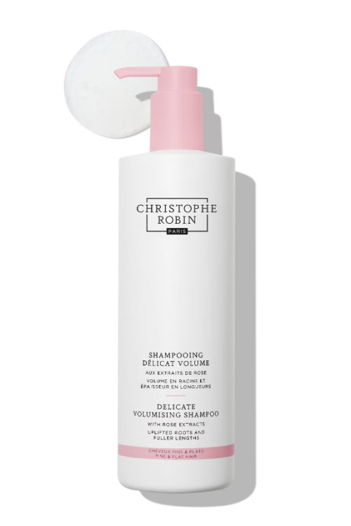 Christophe Robin Delicate Volumizing Shampoo With Rose Extracts 500ml