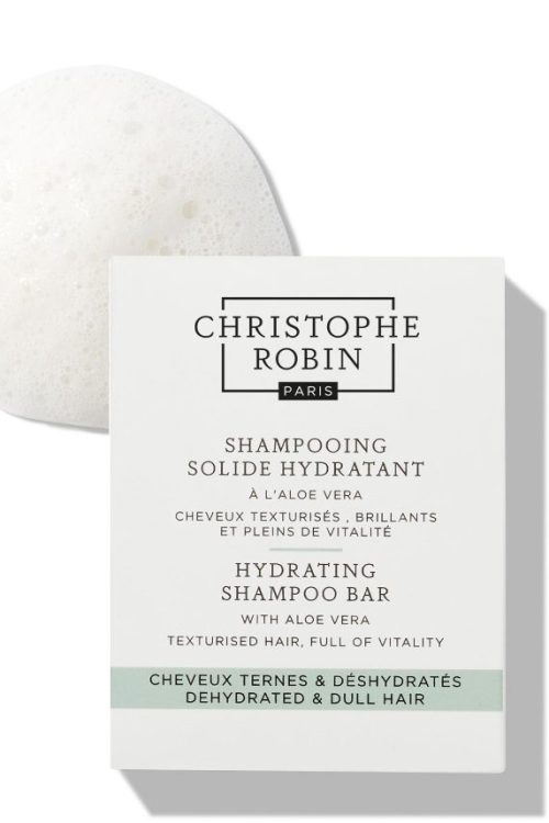 Christophe Robin Hydrating Shampoo Bar With Aloe Vera 110ml