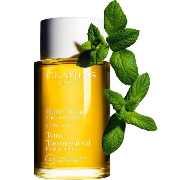 Clarins Tonic Body Oil 100ml - Image 3