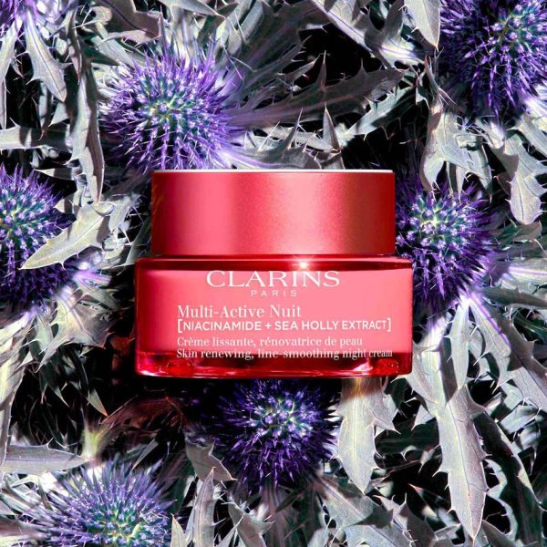 CLARINS Multi-Active Smoothing and Renewing Night Cream - Dry Skin 50ml - Image 3