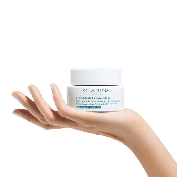 CLARINS Cryo-Flash Cream-Mask - Instant lifting, firming and radiance effect 75ml - Image 4