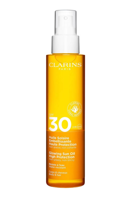 CLARINS Glowing Sun Oil High Protection SPF30 150ml