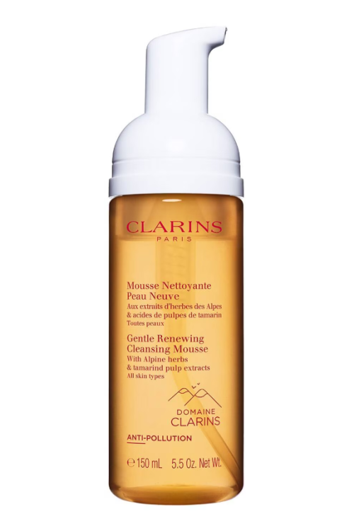 CLARINS Gentle Renewing Cleansing Mousse – All skin types 150ml