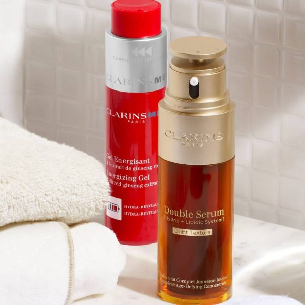 CLARINS Double Serum Light Texture Complete Intensive Youth Treatment 50ml - Image 4