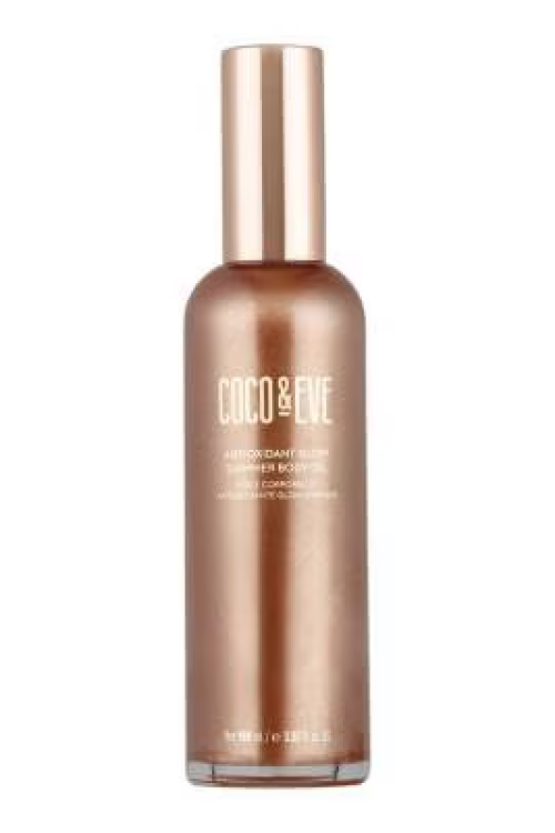 COCO & EVE Sunny Honey Antioxidant Glow Shimmer Body Oil 100ml