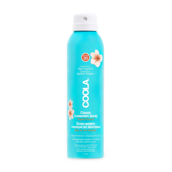 COOLA Classic SPF30 Body Spray Tropical Coconut 177ml