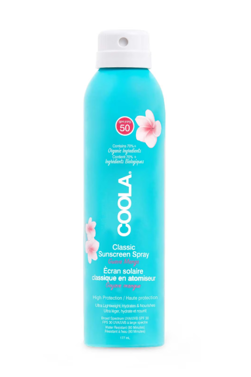 COOLA Classic SPF50 Body Spray Guava Mango 177ml