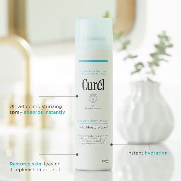 Curél Deep Moisture Spray for Dry Sensitive Skin 150ml - Image 2