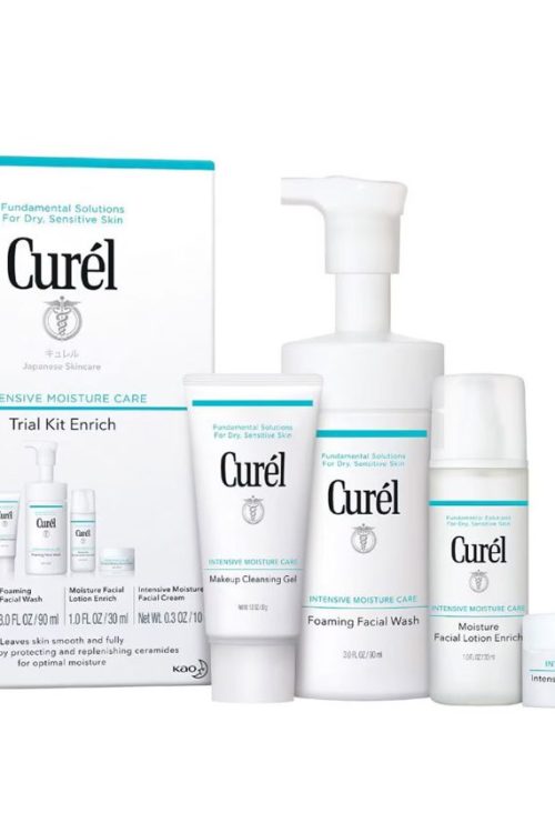 Curél Enrich 2 Week Trial Kit & Travel Kit for Dry Sensitive Skin