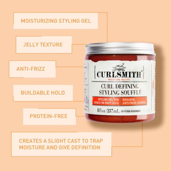 Curlsmith Moisture Curl Defining Styling Soufflé 59ml - Image 5