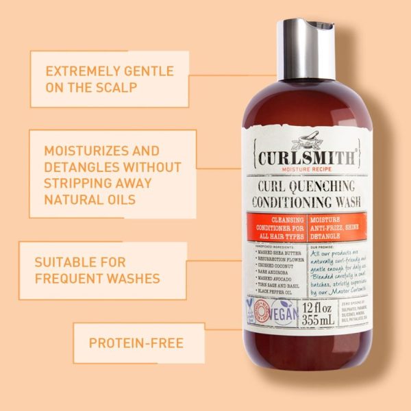 Curlsmith Moisture Curl Quenching Conditioning Wash 59ml - Image 4