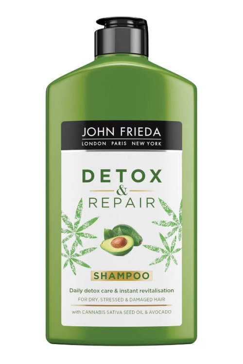 John Frieda Detox and Repair Shampoo For Dry Stressed & Damaged Hair 250ml