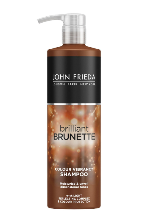 John Frieda Brilliant Brunette Colour Protecting Shampoo 500ml