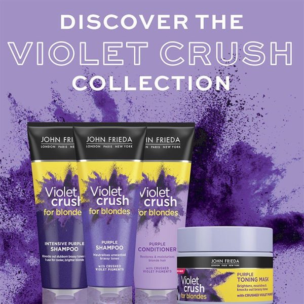 John Frieda Violet Crush Hair Masque 250ml - Image 5