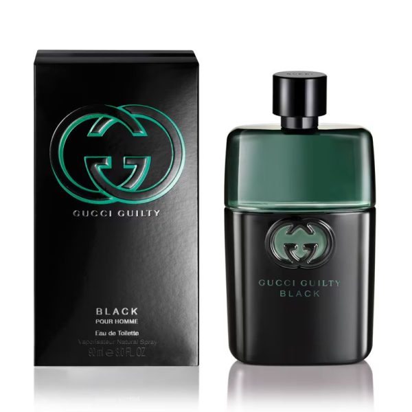 Gucci Guilty Black For Him Eau de Toilette 90ml - Image 2