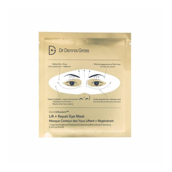 DR DENNIS GROSS DermInfusions Fill + Repair Eye Mask 4 masks - Image 2