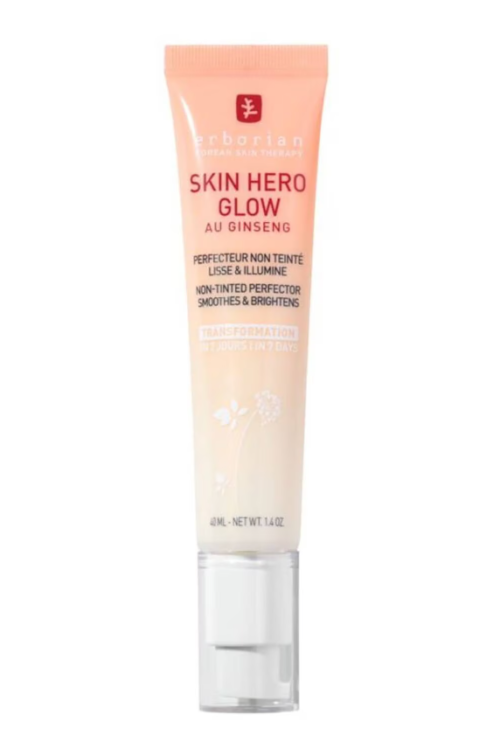 ERBORIAN Skin Hero Glow Non-tinted skin perfector 7-day radiance booster 40ml