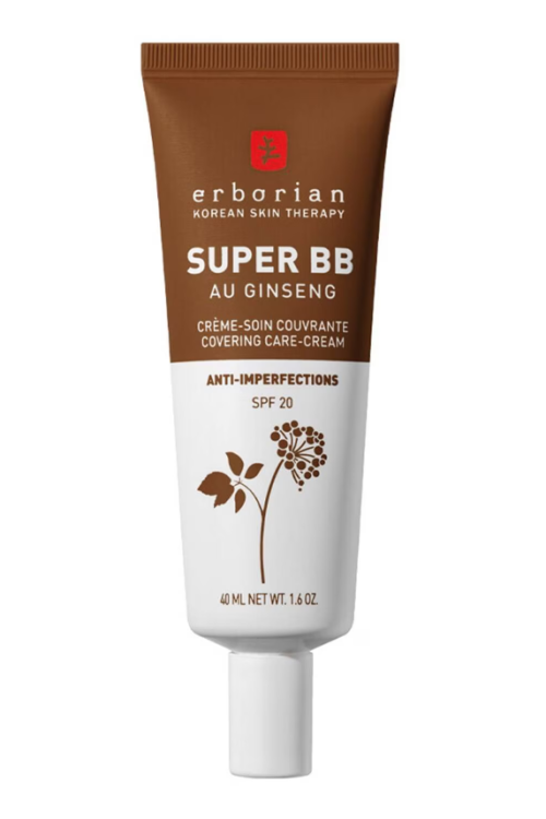 ERBORIAN SUPER BB WITH GINSENG CLAIR – High covering Anti-imperfections care BB FAMILY SUPER BB CHOCOLAT 40ML