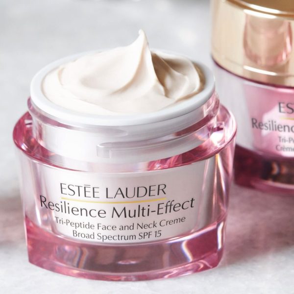 Estée Lauder Resilience Multi-Effect Tri-Peptide Face and Neck Moisturiser Crème Dry Skin 50ml - Image 2