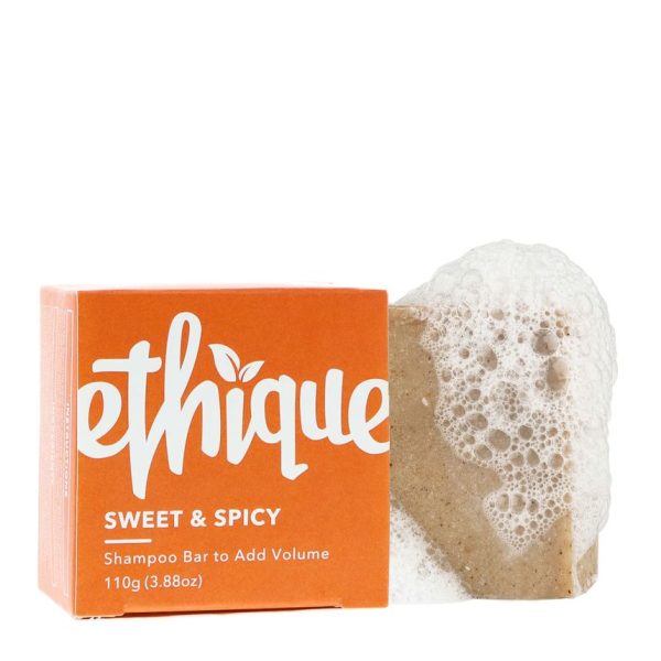 Ethique Sweet & Spicy Volumising Solid Shampoo 110g