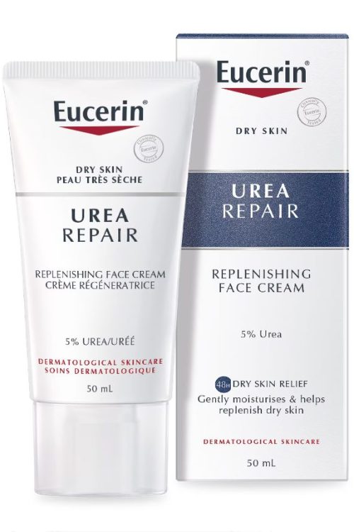 Eucerin UreaRepair Replenishing Face Cream 5% Urea 50ml