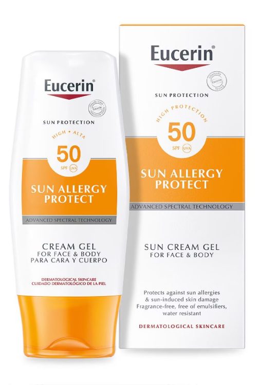 Eucerin Sun Allergy Protect Sun Cream Gel SPF50 150ml