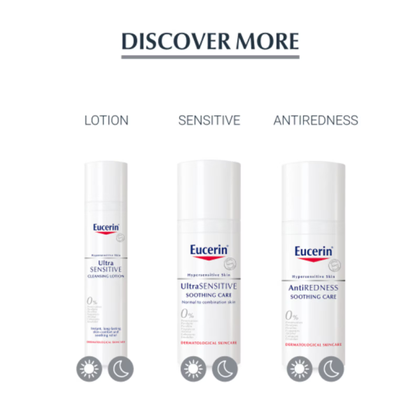 Eucerin UltraSensitive Soothing Care (Normal to Combination Skin) 50ml - Image 5