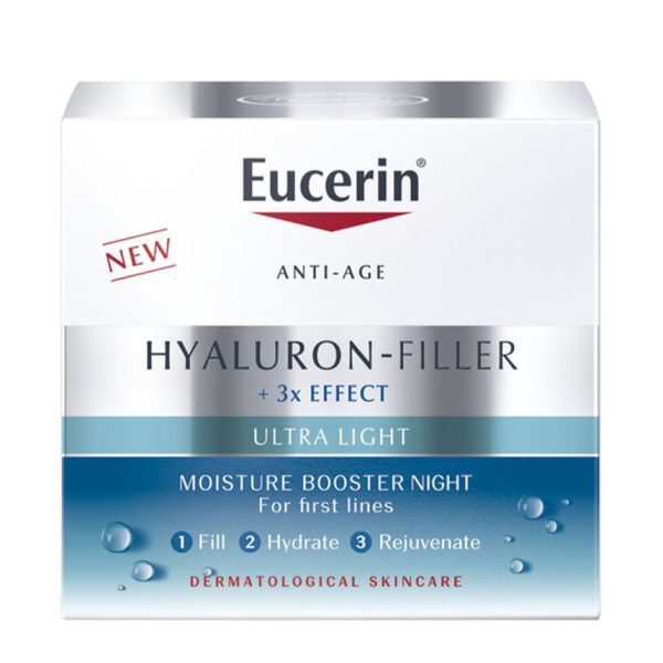 Eucerin Hyaluron-Filler Moisture Booster Night 50ml - Image 3