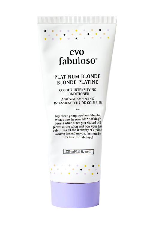 evo Fabuloso Platinum Blonde Colour Intensifying Conditioner 220ml