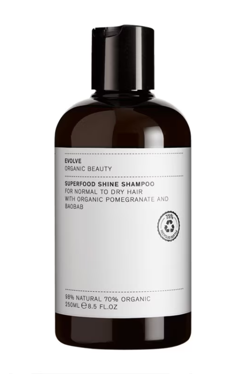 Evolve Beauty Superfood Shine Shampoo 250ml