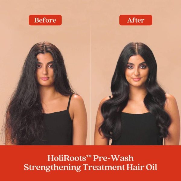 FABLE & MANE HoliRoots™ Pre-Wash Strengthening Treatment Hair Oil 100ml - Image 2