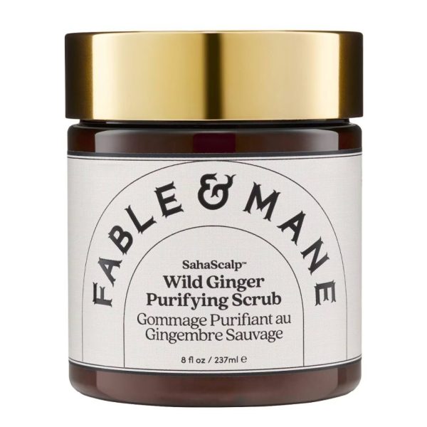 FABLE & MANE SahaScalp™ Wild Ginger Purifying Scrub 237ml