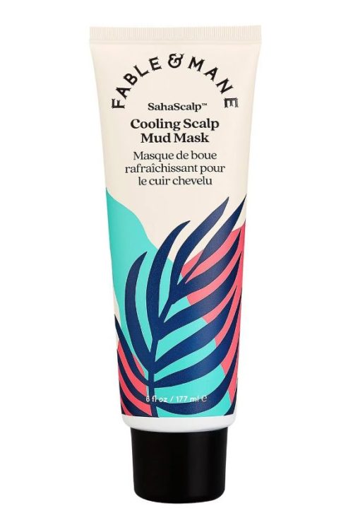 FABLE & MANE SahaScalp™ Cooling Scalp Mud Mask – Hair Mask 177ml