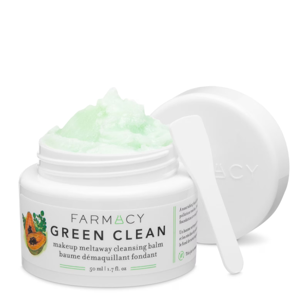 Farmacy Beauty GREEN CLEAN Makeup Meltaway Cleansing Balm 50ml - Image 3