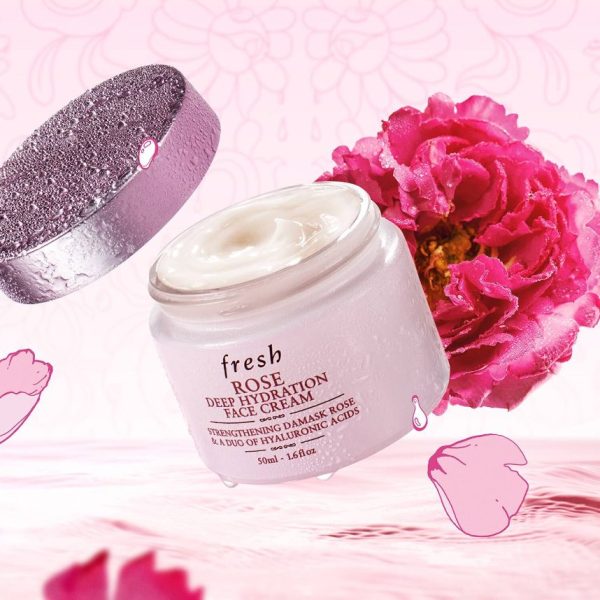 Fresh Rose Deep Hydration Face Cream 50ml - Image 4