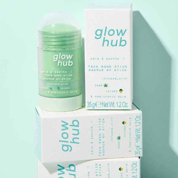 Glow Hub calm & soothe face mask stick 35g - Image 3